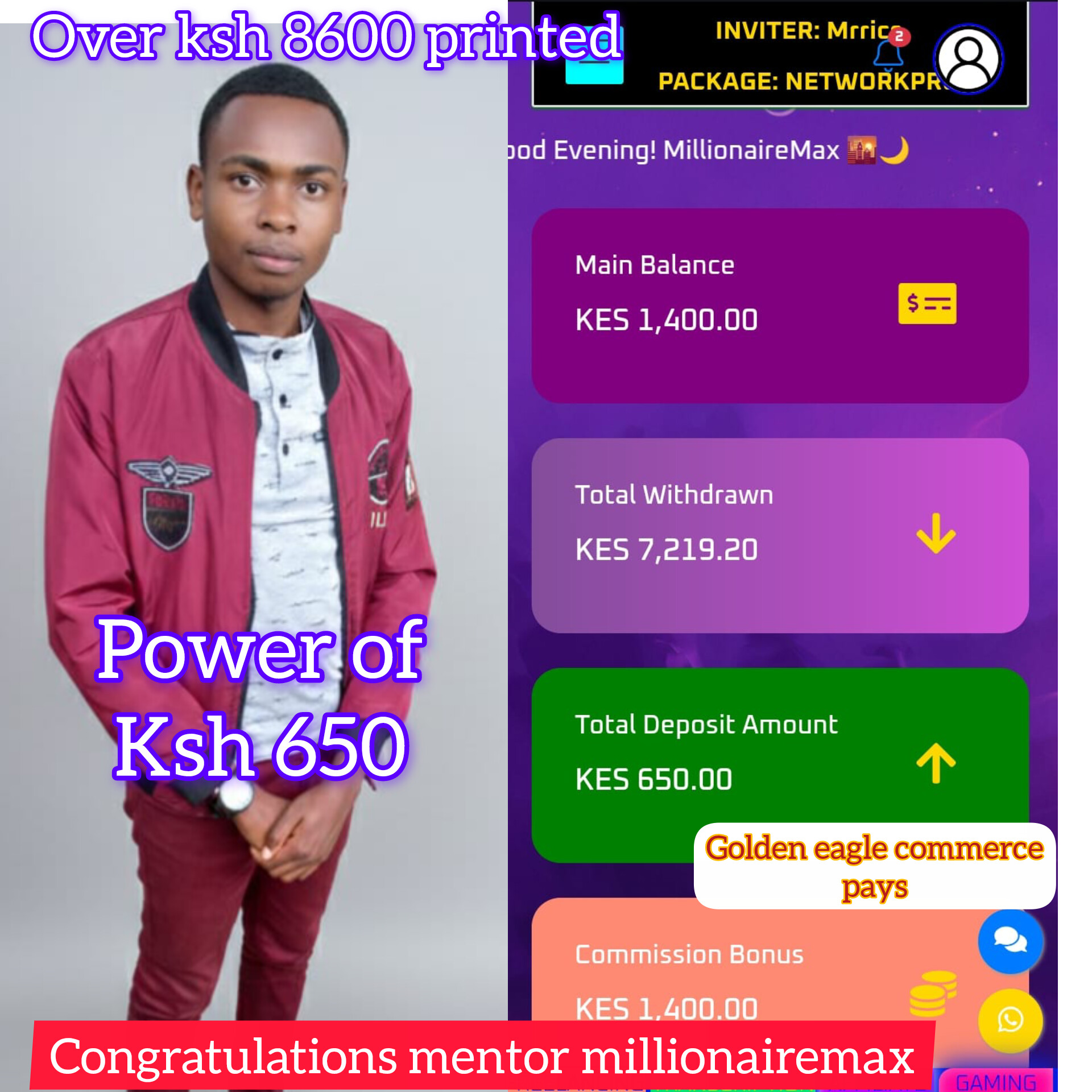 💡 How Mr. Francis Made Over KSh 8,000 Online After Starting with Just KSh 650